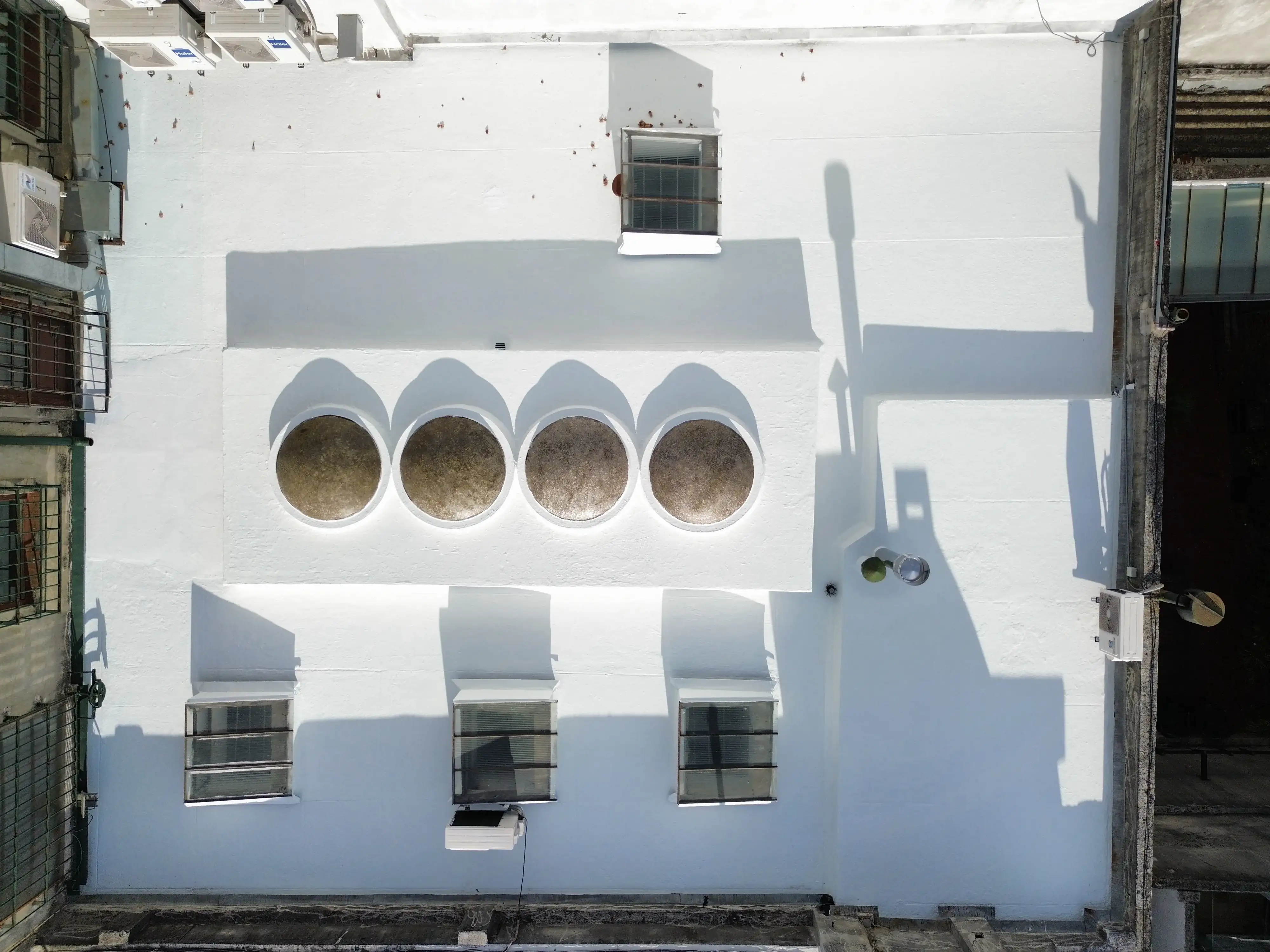 Techo residencial - después